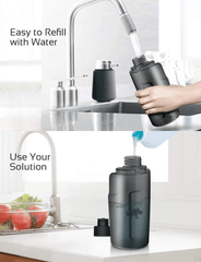 360° Rotation Water Tank Spray Mop for Home Kitchen - VirtuousWares:Global