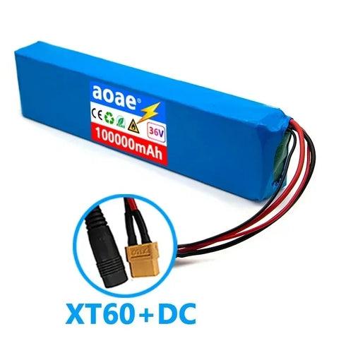 36V 100000mAh 18650 Rechargeable Lithium Battery Pack 10S3P Power - VirtuousWares:Global