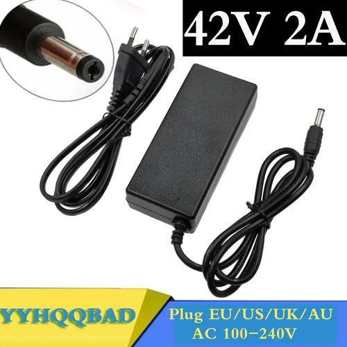 36V 2A Electric Bike battery charger 42V 2A Charger Lithium Li-ion - VirtuousWares:Global