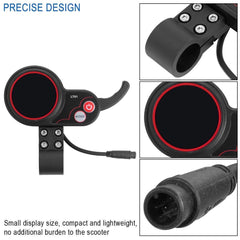 36V-60V LT01 Display Thumb Throttle For Kaabo Mantis 8/10 Kaabo Wolf - VirtuousWares:Global