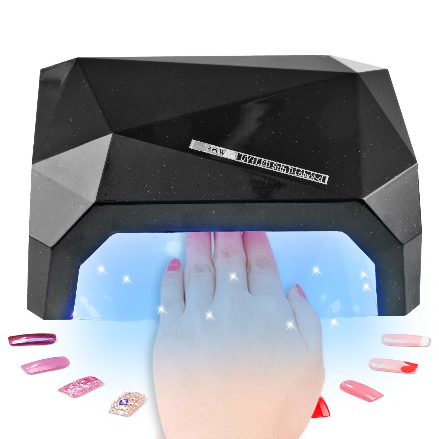 36W UV LED Lamp Nail Polish Dryer 15 LEDs Fingernail Toenail Gel - VirtuousWares:Global