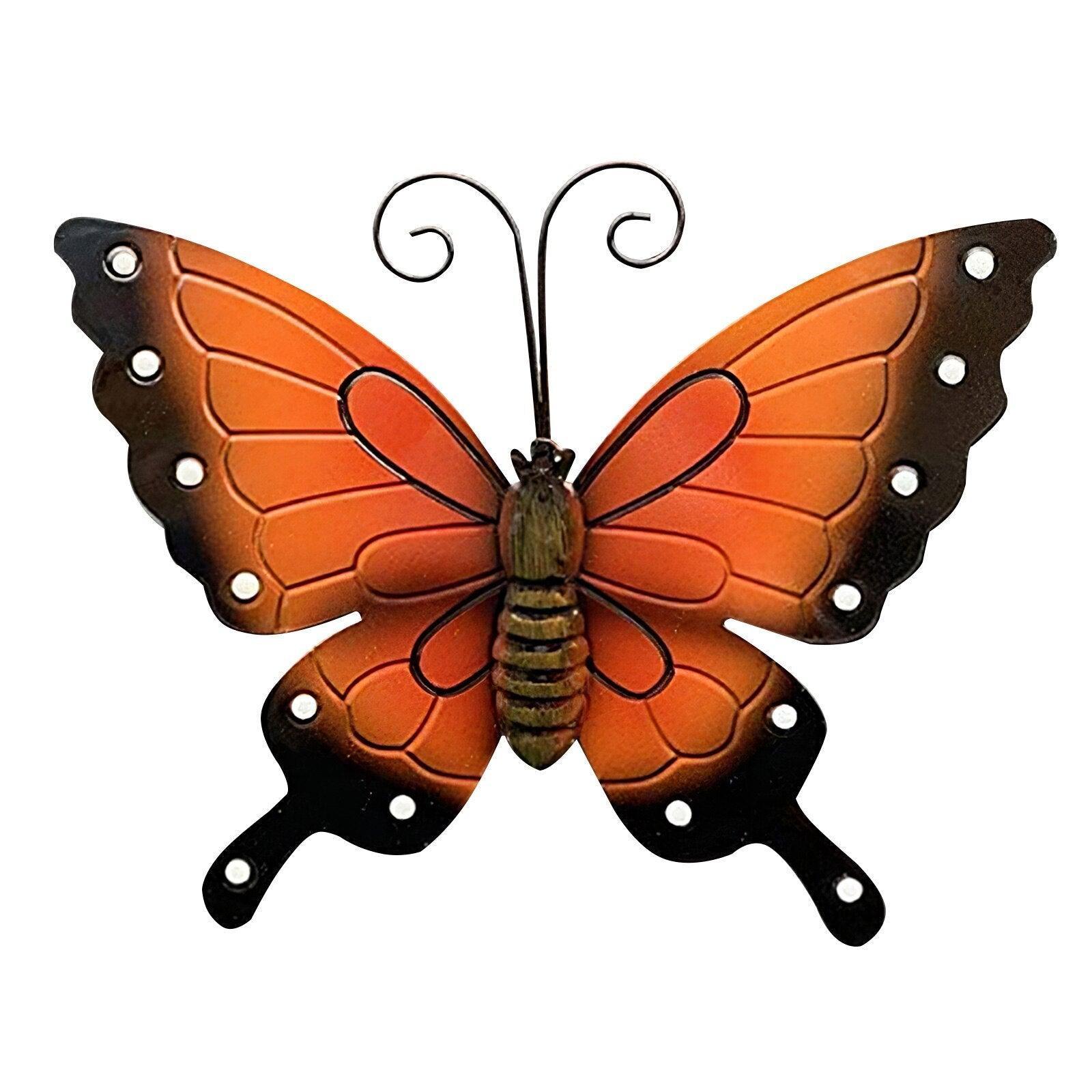 3d Metal Butterfly Wall Stickers For Living Room - VirtuousWares:Global