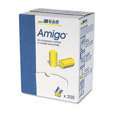 3M 3101103 Classic Small Ear Plugs in Pillow Paks PVC Foam Yellow 2 - VirtuousWares:Global