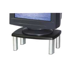 3M MMMMS80B Premium Adjustable Monitor Stand- 16-.50in.x12-.75in.x4in. - VirtuousWares:Global