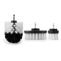 3PCS Drill Scrubber Brush Bristle Bathtub Cleaner - VirtuousWares:Global