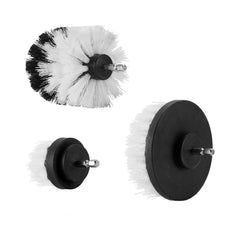 3PCS Drill Scrubber Brush Bristle Bathtub Cleaner - VirtuousWares:Global