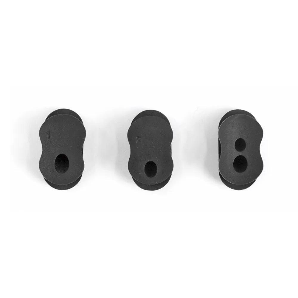 3PCS Electric Scooter Dust Plug Rubber Black Silicone Plug For Ninebot - VirtuousWares:Global