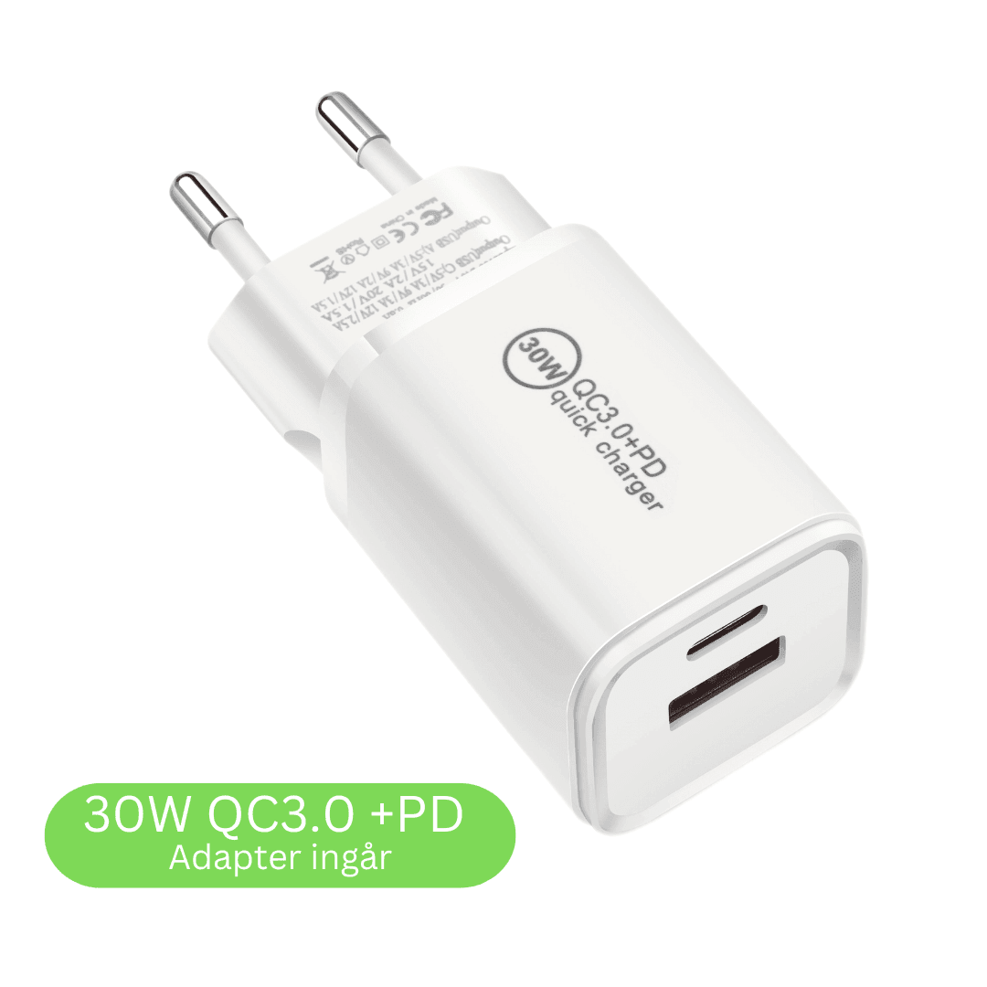 4 i 1 magnetisk trådlös laddstation 30W pd-adapter ingår! iPhone - VirtuousWares:Global