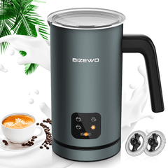 4 IN 1 Automatic Hot and Cold Foam Maker Frother for Coffee - VirtuousWares:Global