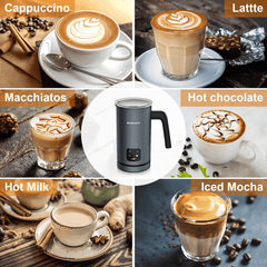 4 IN 1 Automatic Hot and Cold Foam Maker Frother for Coffee - VirtuousWares:Global