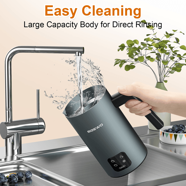 4 IN 1 Automatic Hot and Cold Foam Maker Frother for Coffee - VirtuousWares:Global