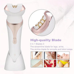 4 In 1 Electric Lady Epilator Bikini Trimmer Shaver Razor Underarm - VirtuousWares:Global