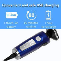 4 in 1 Electric Shaver 3D Floating Cutters USB Fast Charge - VirtuousWares:Global