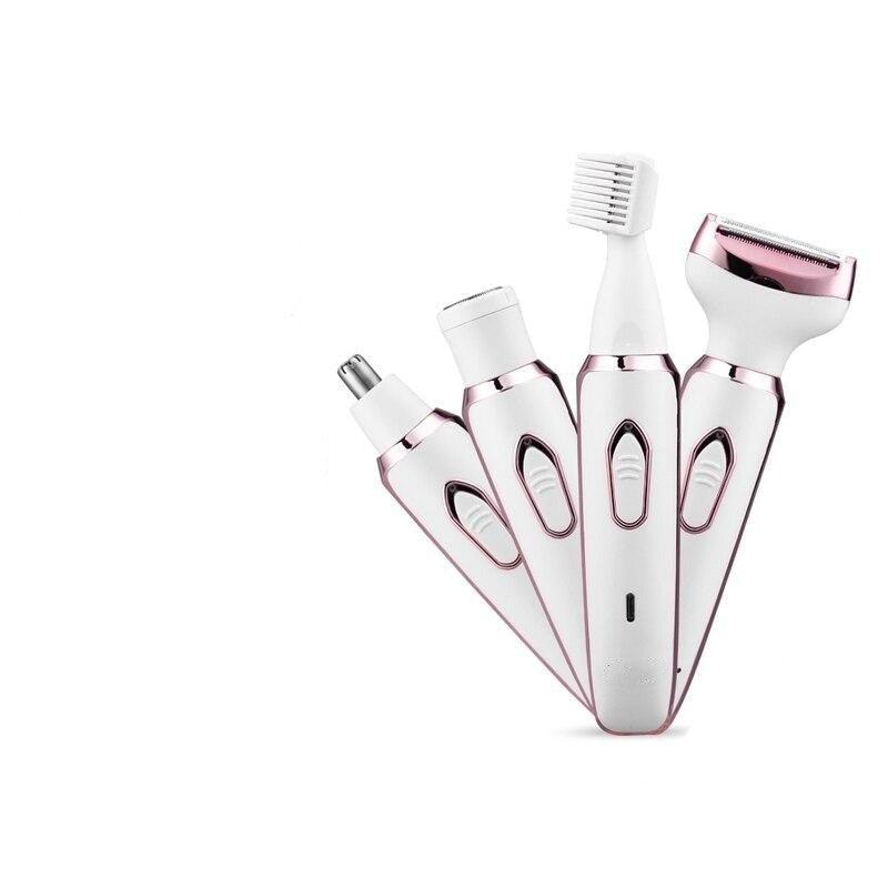 4 in 1 Electric Women Epilator Bikini Body Armpit Electric USB - VirtuousWares:Global