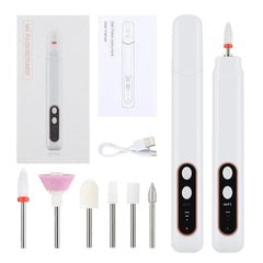 4 In 1 Professional MINI Electric Nail Drill Kit Manicure Pedicure - VirtuousWares:Global