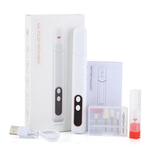4 In 1 Professional MINI Electric Nail Drill Kit Manicure Pedicure - VirtuousWares:Global