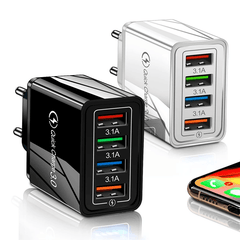 4 USB Charger Quick Charge for iPhone Huawei Samsung - VirtuousWares:Global