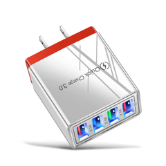 4 USB Charger Quick Charge for iPhone Huawei Samsung - VirtuousWares:Global