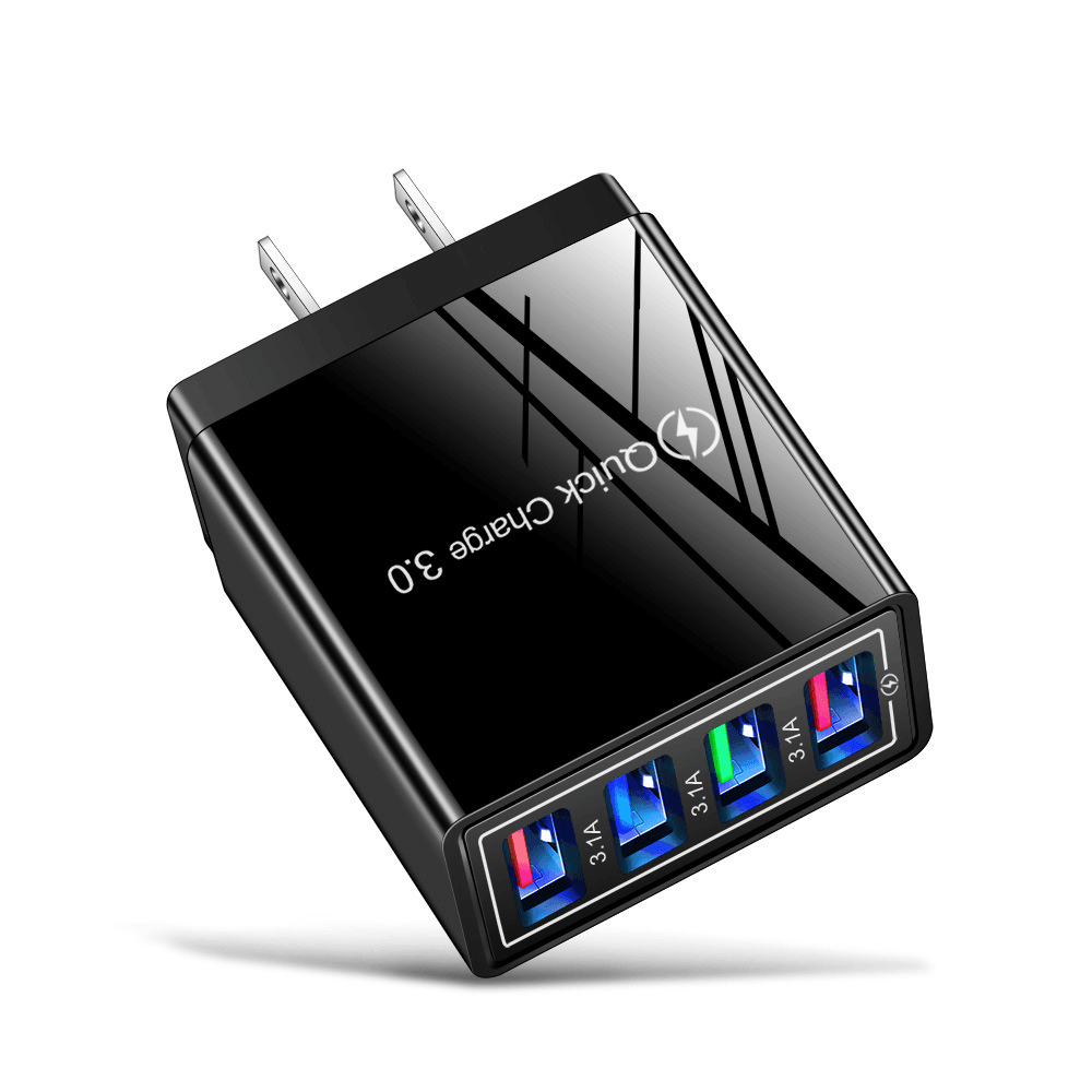 4 USB Charger Quick Charge for iPhone Huawei Samsung - VirtuousWares:Global