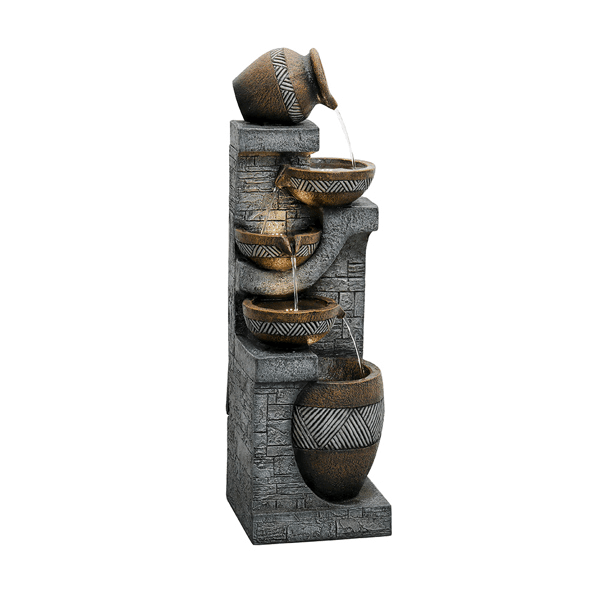 42.5inches Garden Landscape Water Fountain for Home Garden Decor - VirtuousWares:Global