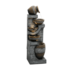 42.5inches Garden Landscape Water Fountain for Home Garden Decor - VirtuousWares:Global
