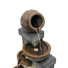 42.5inches Garden Landscape Water Fountain for Home Garden Decor - VirtuousWares:Global