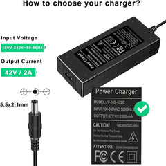 42V 2A Electric Scooter Charger. gotrax Charger.Suitable for gotrax - VirtuousWares:Global