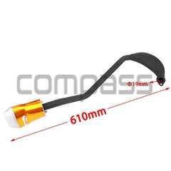 47CC 49CC Motorcycle Accessories Exhaust System Muffler Exhaust Pipe - VirtuousWares:Global