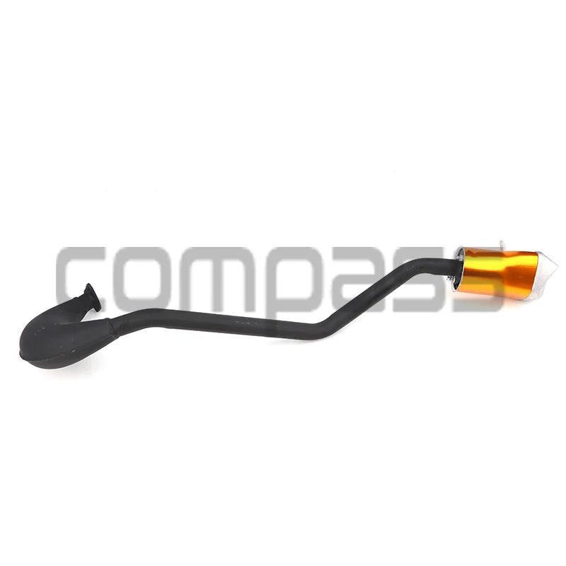 47CC 49CC Motorcycle Accessories Exhaust System Muffler Exhaust Pipe - VirtuousWares:Global