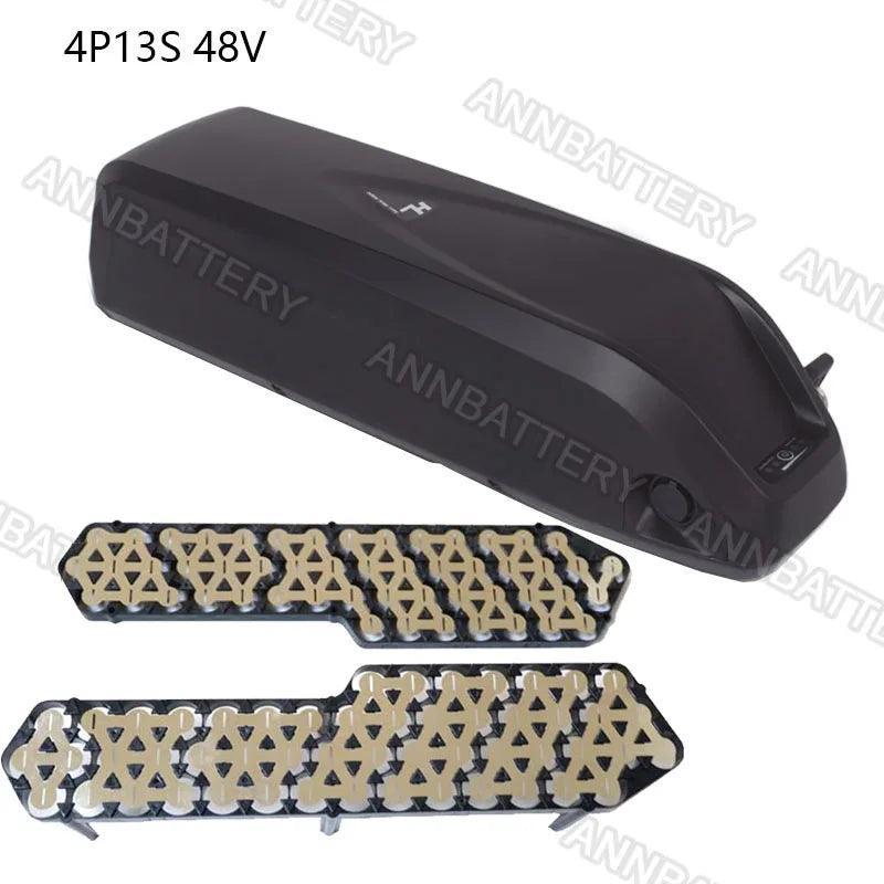 48V/36V SSE-046 HaiLong case E-bike battery box, holder and nickel, Can hold 52 pcs 18650 li-ion battery - VirtuousWares:Global