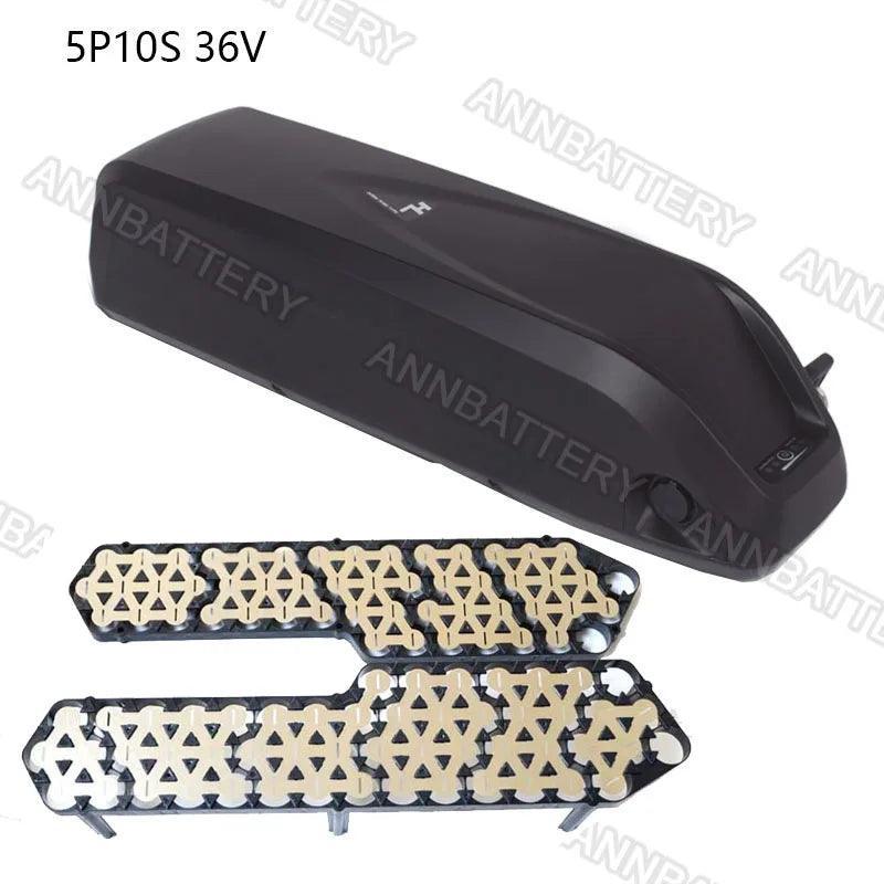48V/36V SSE-046 HaiLong case E-bike battery box, holder and nickel, Can hold 52 pcs 18650 li-ion battery - VirtuousWares:Global