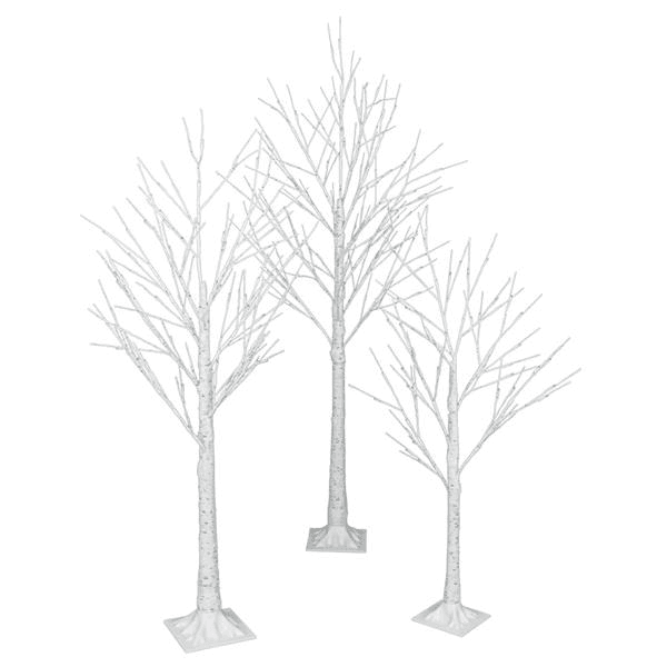 4FT Snowflake Christmas Tree with 48 LED Lamp - VirtuousWares:Global