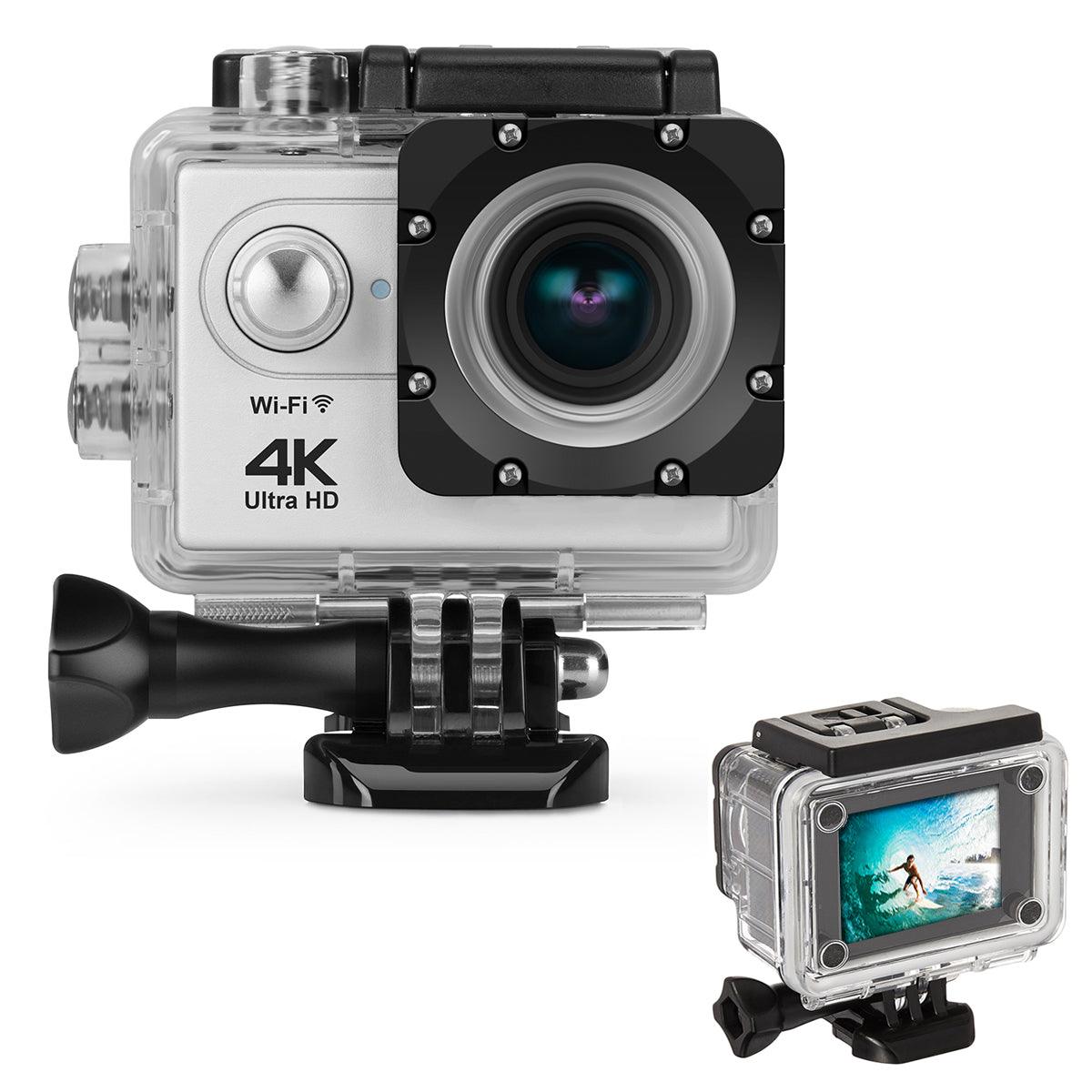 4K Waterproof All Digital UHD WiFi Camera + RF Remote And Accessories - VirtuousWares:Global