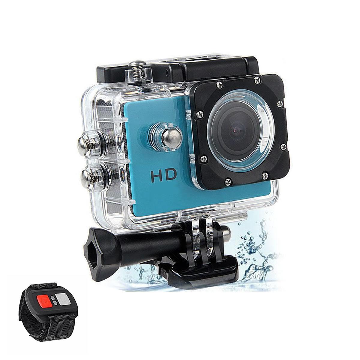 4K Waterproof All Digital UHD WiFi Camera + RF Remote And Accessories - VirtuousWares:Global