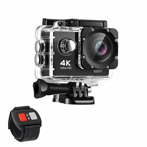 4K Waterproof All Digital UHD WiFi Camera + RF Remote And Accessories - VirtuousWares:Global