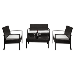 4PCS Rattan Patio Furniture Set - VirtuousWares:Global