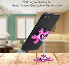 4pcs/lot Sucker Stand Phone Holder 360 degree Rotatable Magic Suction - VirtuousWares:Global