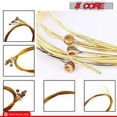 5 Core Guitar Strings 6 Pieces in 1 Set Acoustic Guitar Strings - VirtuousWares:Global