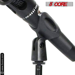 5 Core Universal Small Desktop Microphone Stand MS MINI TRI BLK 4PCS - VirtuousWares:Global