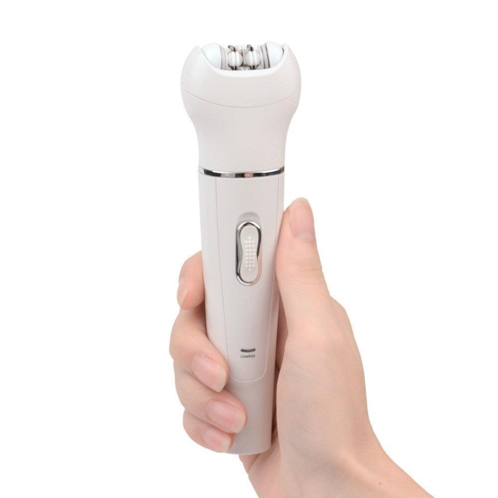 5-in-1 Electric Facial Cleanser Massager Shaver Epilator Body Massage - VirtuousWares:Global