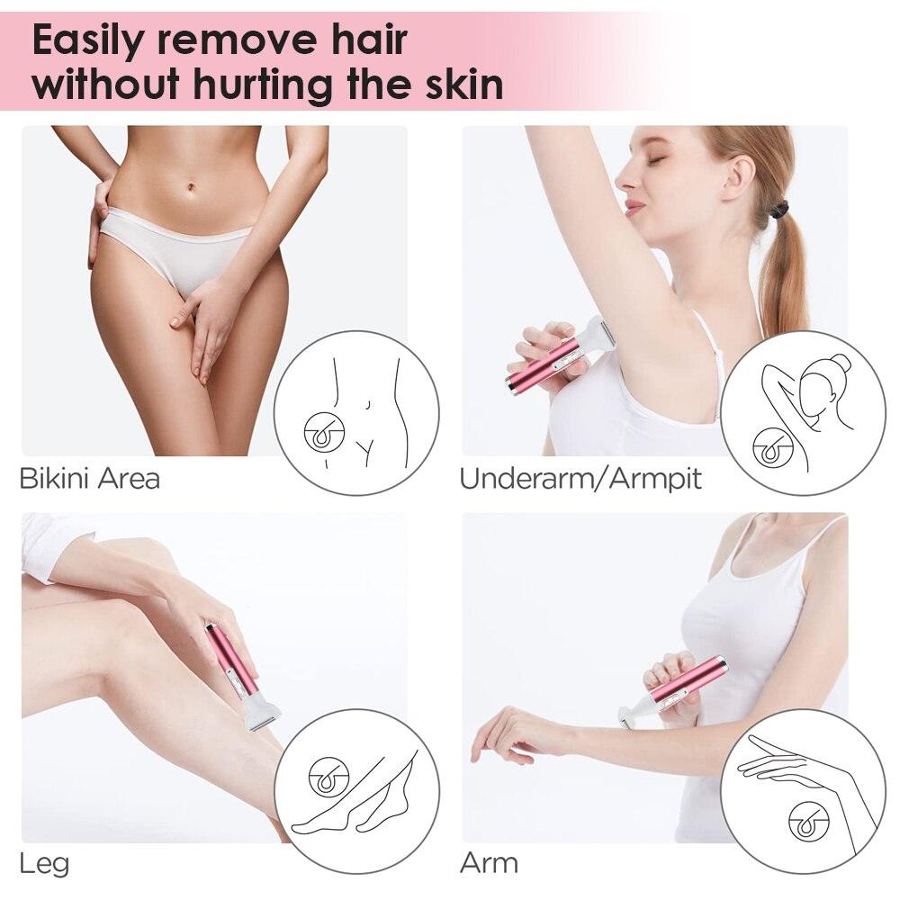 5 in 1 Electric Hair Remover Rechargeable Lady Shaver Nose Hair - VirtuousWares:Global