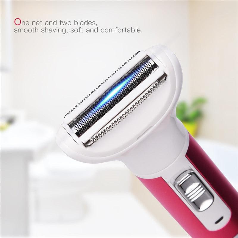 5 In 1 Electric Lady Shaver Painless Hair Removal Epilator Shaving - VirtuousWares:Global