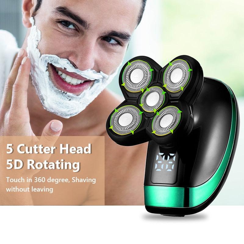 5 IN 1 Electric Razor Electric Shaver Rechargeable Shaving Machine for - VirtuousWares:Global