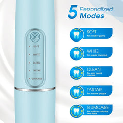 5 Mode Portable Household Electric Sonic Toothbrush Dental Scaler - VirtuousWares:Global