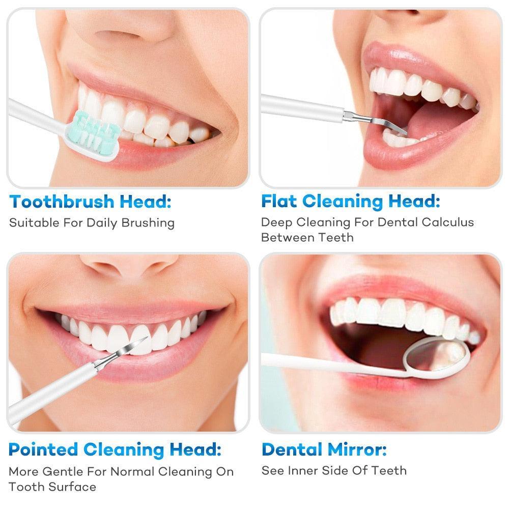 5 Mode Portable Household Electric Sonic Toothbrush Dental Scaler - VirtuousWares:Global