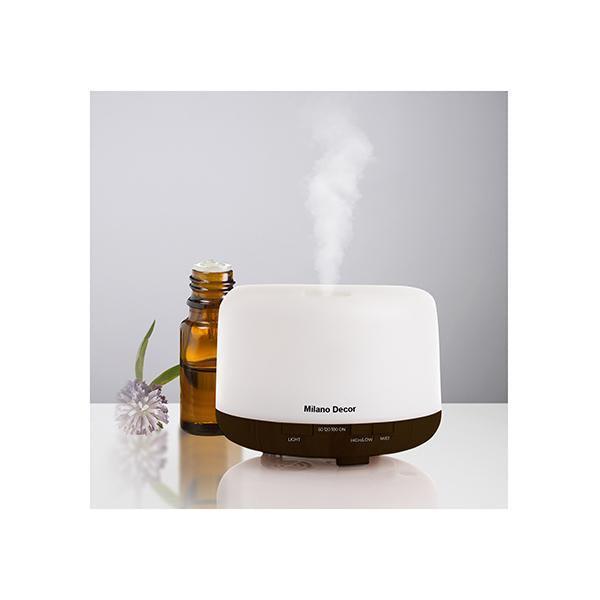 500Ml Milano Decor Mood Light Diffuser Ultrasonic Humidifier - VirtuousWares:Global