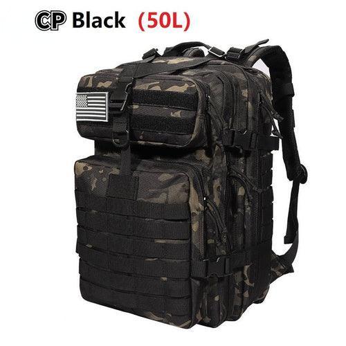 50L/30L Camo Military Bag Men Tactical Backpack Army Bug Out Bag - VirtuousWares:Global