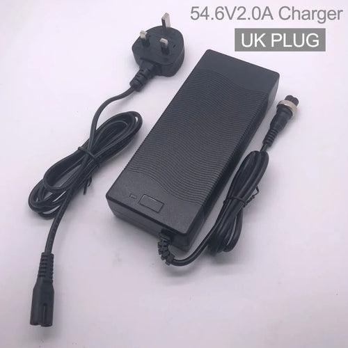 54.6V 2.0A Charger Standard Original Charging Kaabo Accessories for - VirtuousWares:Global