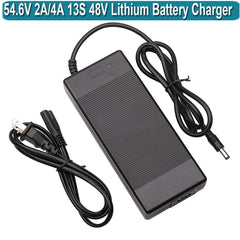 54.6V 2A Electric Scooter Charger, Replacement Power Supply Adapter - VirtuousWares:Global
