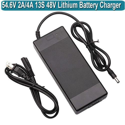 54.6V 2A Electric Scooter Charger, Replacement Power Supply Adapter - VirtuousWares:Global